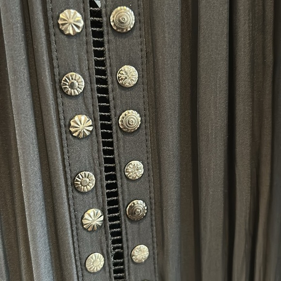 RAMY BROOK Mel Stud Twist Dress Black - Picture 4 of 12